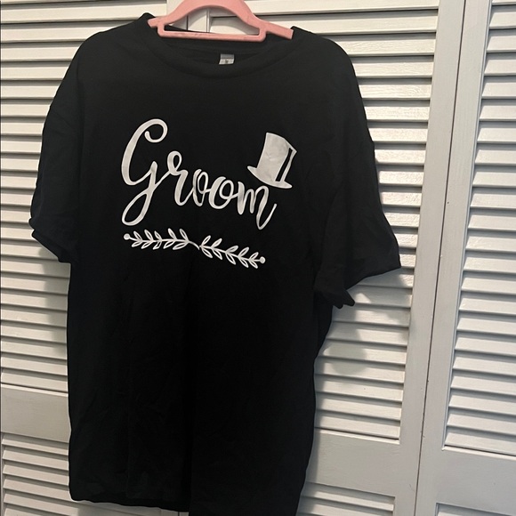 Gildan Other - # 0843+ Men Black Groom Shirt